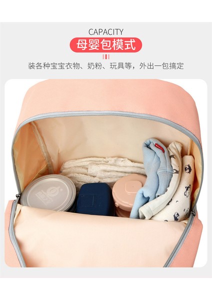 Büyük Kapasiteli Bebek Bakım Çantası (Yurt Dışından) fırsatları
