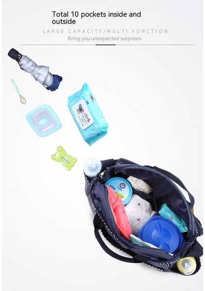 Büyük Kapasiteli Bebek Bakım Çantası (Yurt Dışından) fırsatları