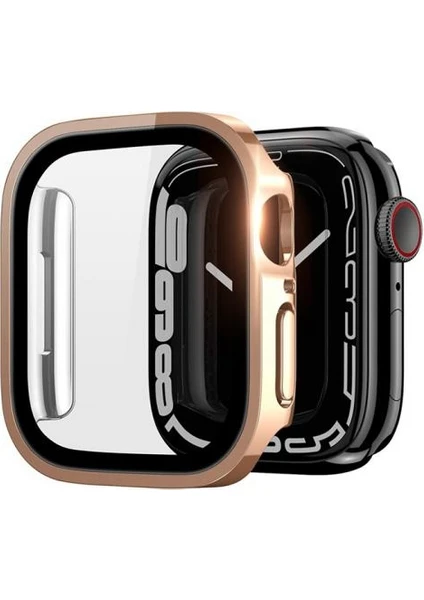 Polham Armor Zırhlı Apple Watch 41MM Full Kaplama Zırhlı Kılıf,apple Watch 2-3-4-5-6-7-8 ve Se Kılıf