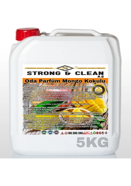 Strong & Clean Oto Parfüm Mango Kokusu 5kg