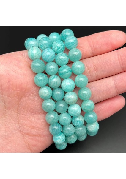 Sertifikalı Amazonit Doğal Taş Bileklik 8mm fiyatları