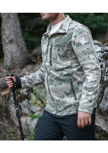 Kamuflaj Desenli Polar Hırka fiyatları