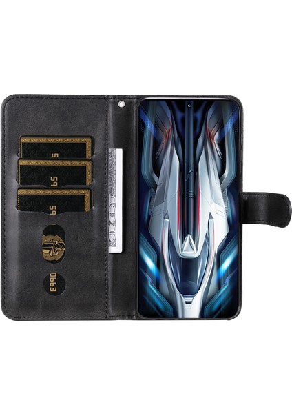 Xiaomi POCOF4GT Için Kapaklı Telefon Kılıfı - Siyah (Yurt Dışından) modelleri