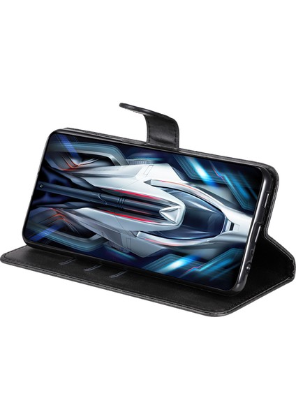 Xiaomi POCOF4GT Için Kapaklı Telefon Kılıfı - Siyah (Yurt Dışından) fırsatları