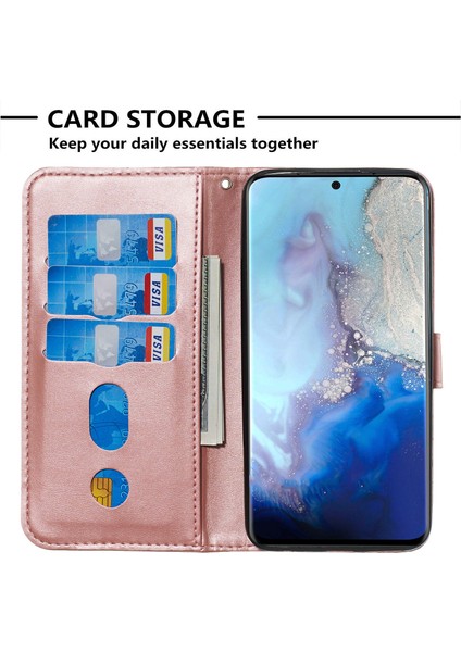 Samsung GALAXYS20PLUS5G Için Kapaklı Telefon Kılıfı - Pembe (Yurt Dışından) fırsatları