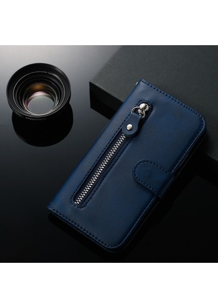 Xiaomi POCOX3PRO Için Kapaklı Telefon Kılıfı - Mavi (Yurt Dışından) fiyatları