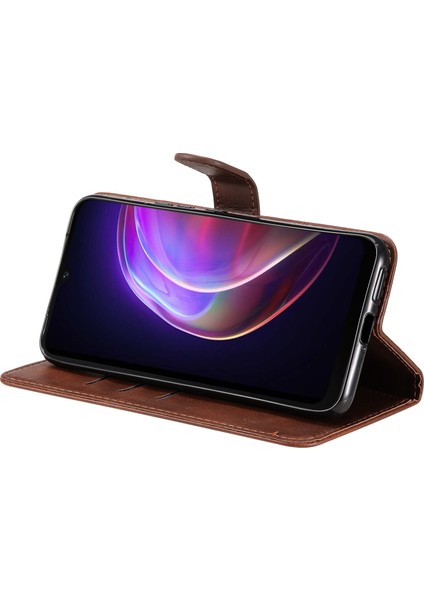 Vivo V214G/5G Için Kapaklı Telefon Kılıfı - Kahverengi (Yurt Dışından) fırsatları