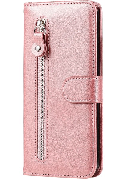 Xiaomi MI11LITE5G Için Kapaklı Telefon Kılıfı - Pembe (Yurt Dışından)