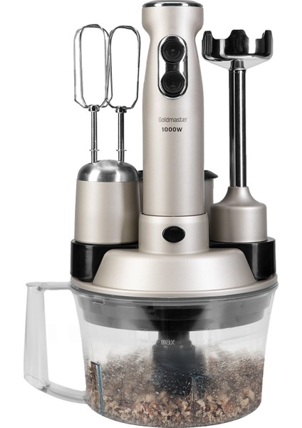 Elanamax GM7239R Silver Multi Blender Set Mutfak Robotu