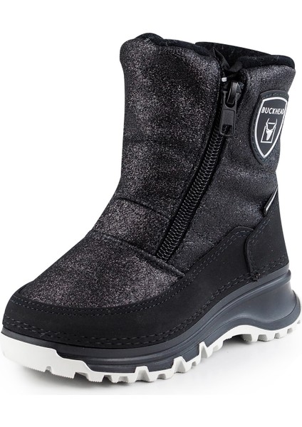 Kız Çocuk Dasdas Glitter Kar Botu Black BUCK1101