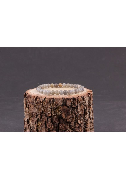 Sertifikalı Doğal Taş Labrodorit Bileklik 6mm modelleri