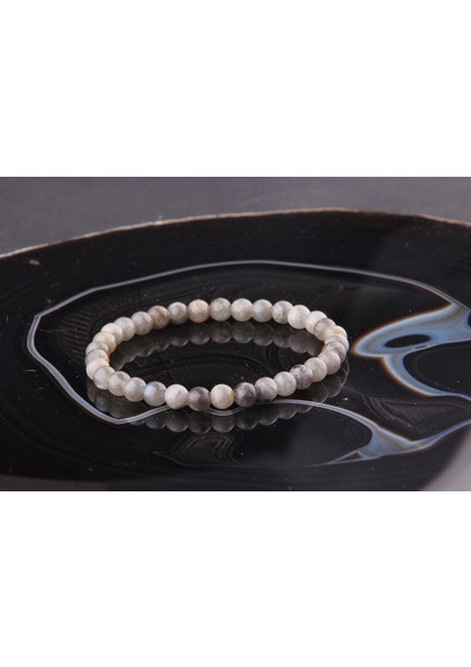 Sertifikalı Doğal Taş Labrodorit Bileklik 6mm fırsatları