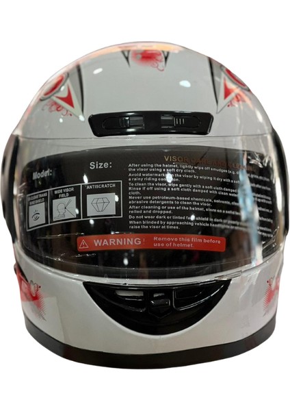 Swan Motor Kaskı Tam Kapalı Çeneli Kask 4 Renk