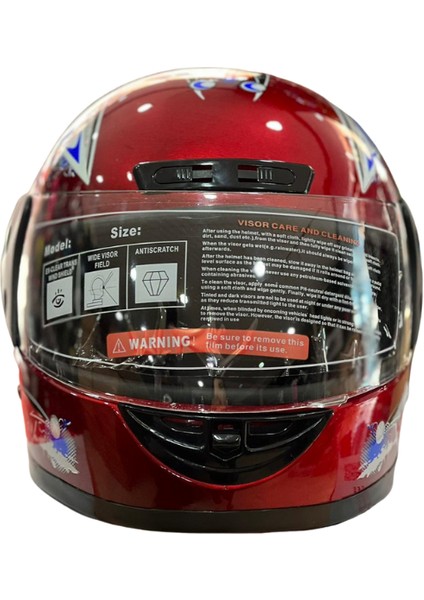 Swan Motor Kaskı Tam Kapalı Çeneli Kask 4 Renk