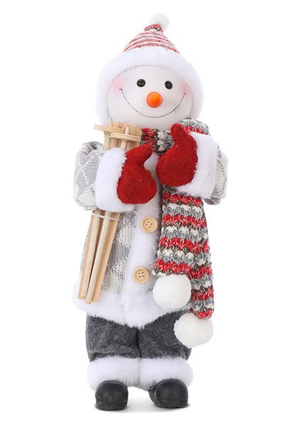 Yaratıcı Noel Dekorasyonu Kardan Adam 30CM (Yurt Dışından)