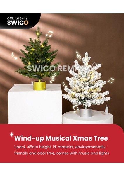Dize Işıklı Kurmalı Müzikli Noel Ağacı (Yurt Dışından) fiyatları