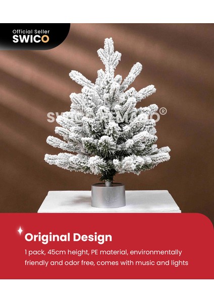 Dize Işıklı Kurmalı Müzikli Noel Ağacı (Yurt Dışından) modelleri