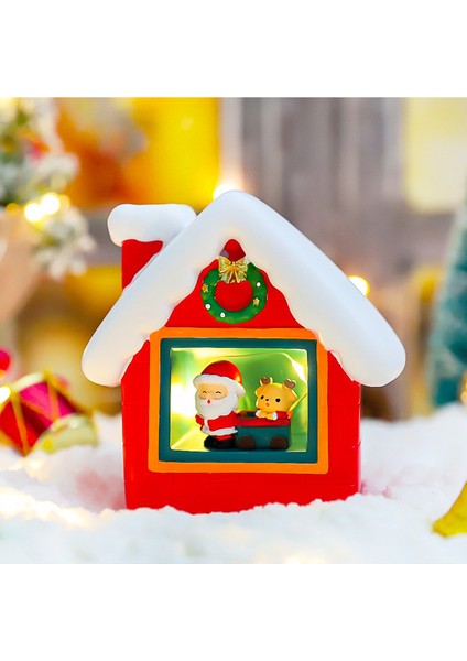 Aydınlık Noel Baba Yaratıcı Noel Dekorasyonu (Yurt Dışından)