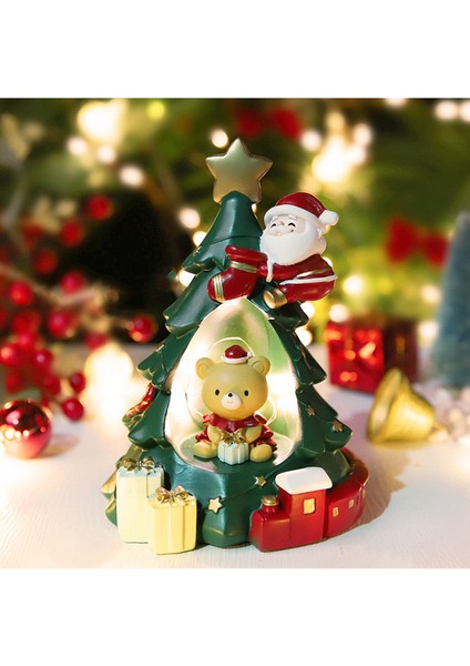 Aydınlık Noel Ağacı Yaratıcı Noel Dekorasyonu (Yurt Dışından)