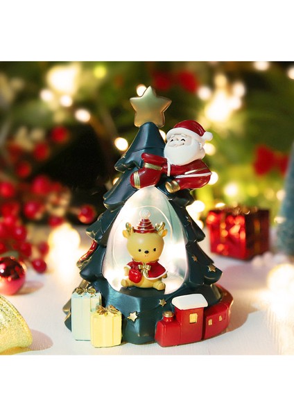 Aydınlık Noel Ağacı Yaratıcı Noel Dekorasyonu (Yurt Dışından)
