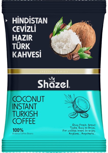 Hindistan Cevizli Hazır Türk Kahvesi 100 gr