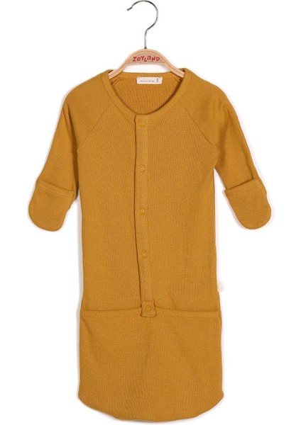 Unisex Bebek Önden Çıtçıtlı Uyku Tulumu