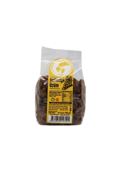 Sultaniye Kuru Üzüm 250 Gr.