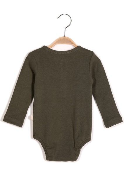 Gots Sertifikalı Organik Pamuk Önden Düğmeli Erkek Body (0-4yaş) fiyatları