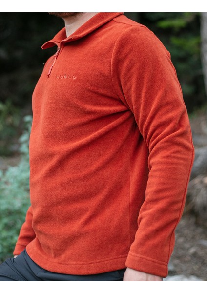 Kiremit Rengi Polar Sweatshirt fiyatları