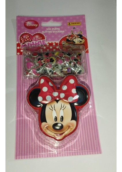 Minnie Mause 100 Puffy Glitter Sticker