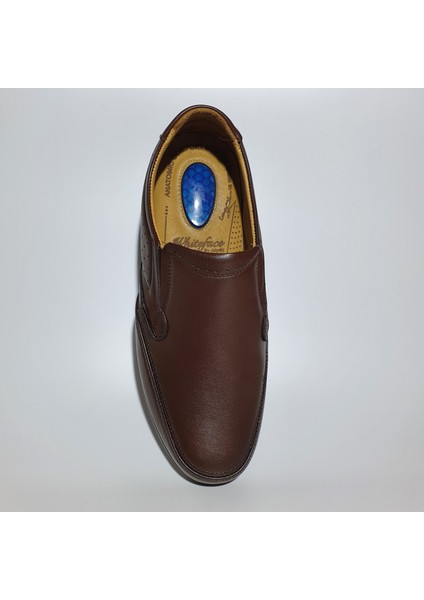 Bağcıksız Topuk Destekli Konfor Ortopedik Kışlık Hakiki Deri Erkek Ayakkabı AY-960 fırsatları