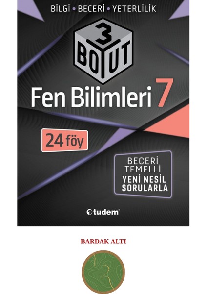 Tudem Yayınları 7. Sınıf Fen Bilimleri 3 Boyut