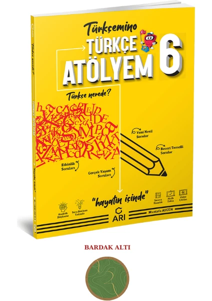 Arı Yayıncılık TürkçeMino Türkçe Atölyem 6. Sınıf