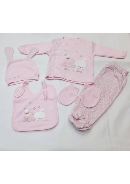 Berkaysun Tekstilden Tonton Baby Bebekler Için Pamuklu Hastane Çıkışı 5 Parça fiyatları