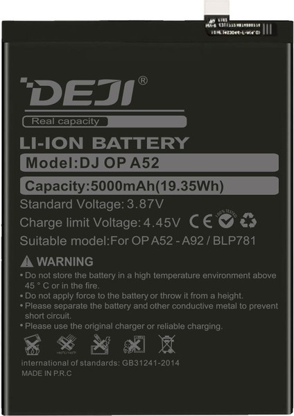 Oppo A52 / A72 / A92 Uyumlu Mucize Batarya / Blp781 fiyatları