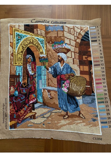 Goblen Nakış Işi Tablo 40*50 cm