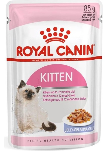 85GR Kıtten Jelly Yavru Yaş Kedi Maması 12ADET