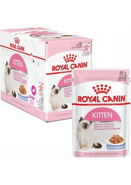 85GR Kıtten Jelly Yavru Yaş Kedi Maması 12ADET modelleri