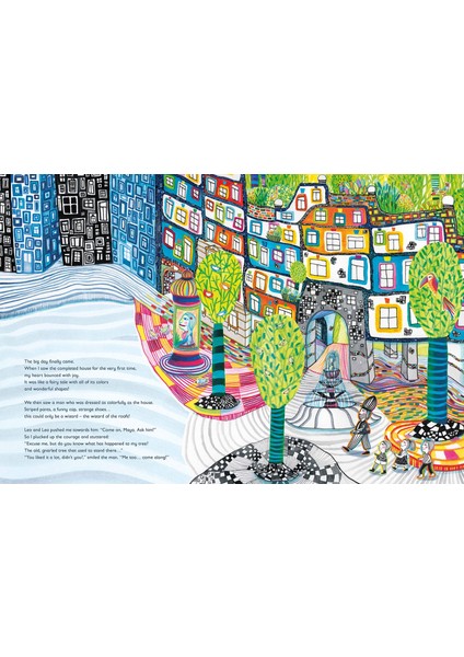 The House Of Happy Spirits: A Children’s Book Inspired By Friedensreich Hundertwasser