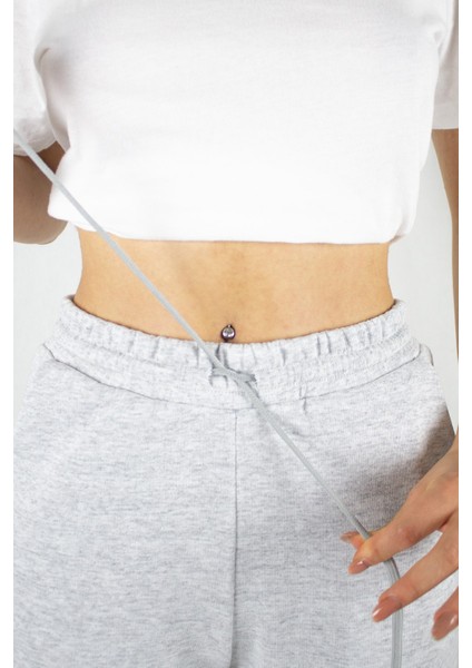 Kar Melanj Lastikli Jogger Eşofman Altı fiyatları