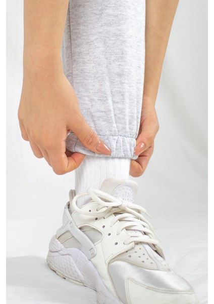 Kar Melanj Lastikli Jogger Eşofman Altı modelleri