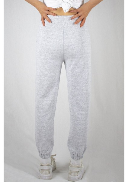 Kar Melanj Lastikli Jogger Eşofman Altı fırsatları