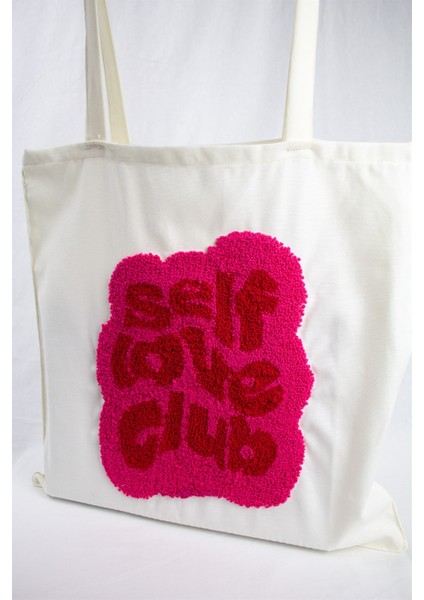 Pembe Self Love Club Punch Bez Çanta