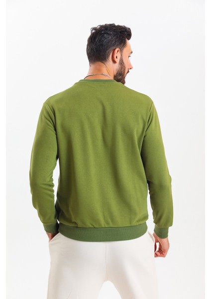 Haki Kanguru Cepli Sweatshirt fırsatları