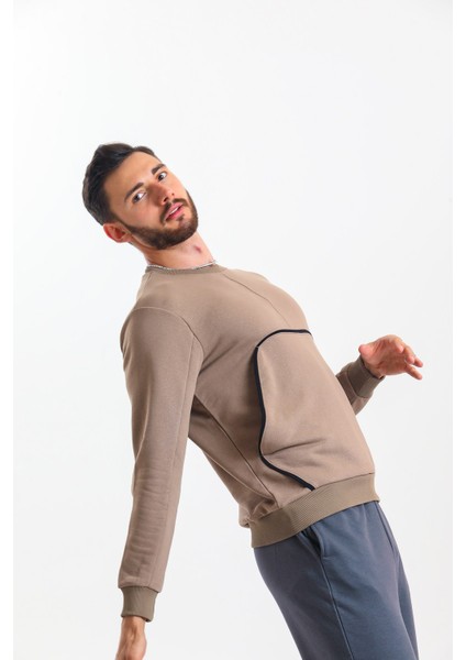 Kahverengi Kanguru Cepli Sweatshirt modelleri