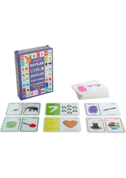 Sayılar Renkler Şekiller Süper Set fiyatları