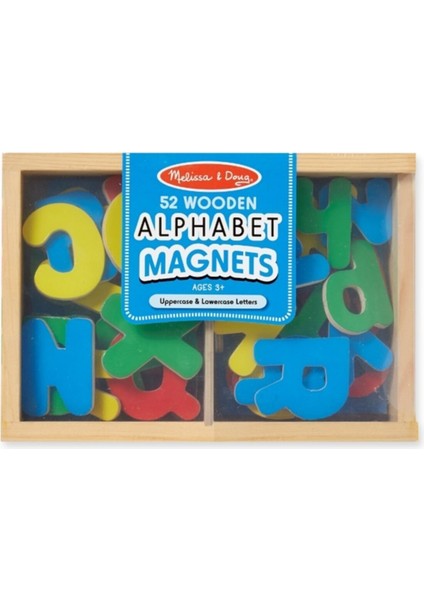 Melissa & Doug Melissa And Doug Ahşap Mıknatıslı Harfler