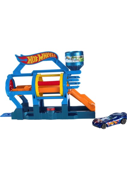 Hot Wheels Turbo Jet Oto Yıkama Oyun Seti