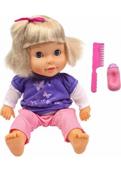 Kutulu 35CM Alfabe Şarkısı Söyleyen Mila Bebek S-14235