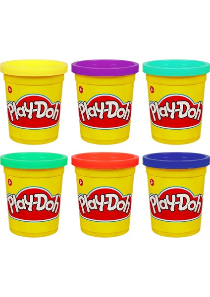 Play Doh 6'lı Oyun Hamuru